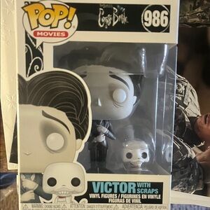 Funko Pop! Victor with Scraps - Black and White